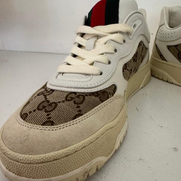 GUCCI ReWeb Media Low Top Sneaker - Picture 5 of 10